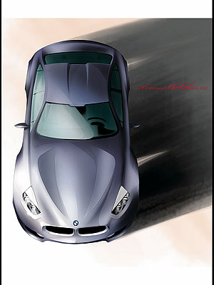 BMW Concept CS - Design sketch(NbNŊg)