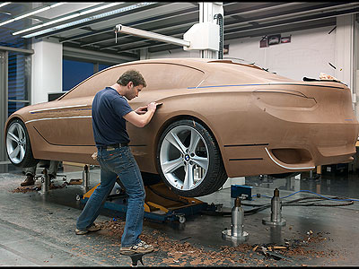 BMW Concept CS - Modelleur at clay-modell(NbNŊg)